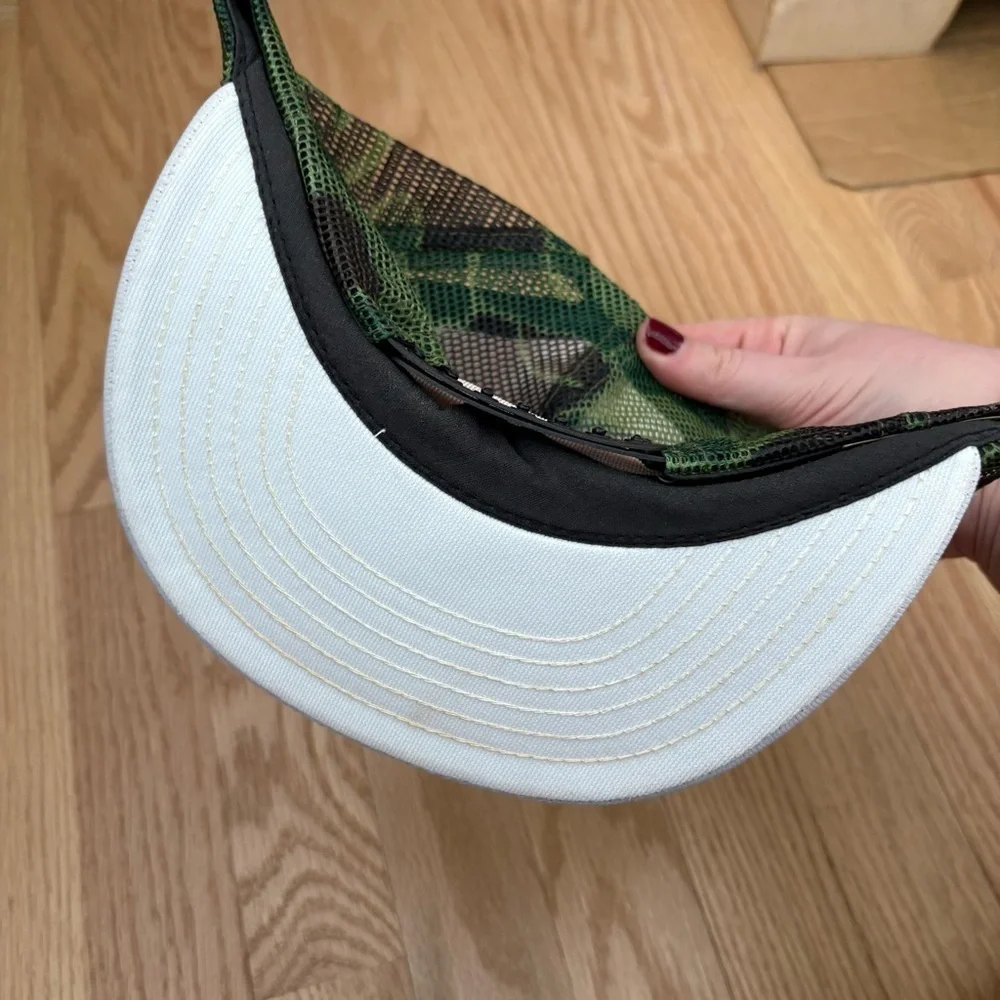 Vintage Bolens Wins the War on Yard Work Camouflage Hat Mesh SnapBack